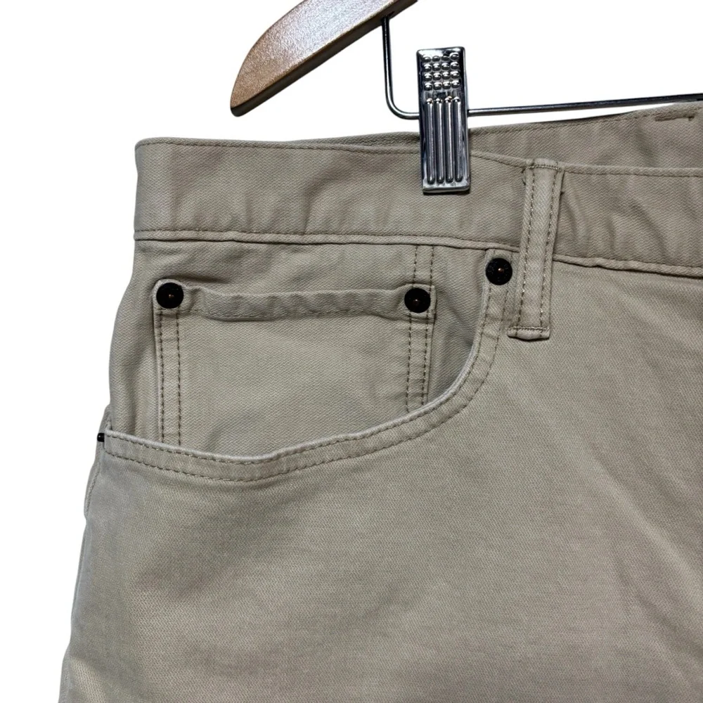 Gap 1969 Mens Straight Leg‎ Denim Jeans Tan Khaki 38x32 Pants #229